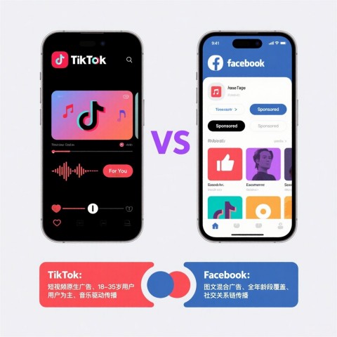 TikTok广告 Facebook广告
