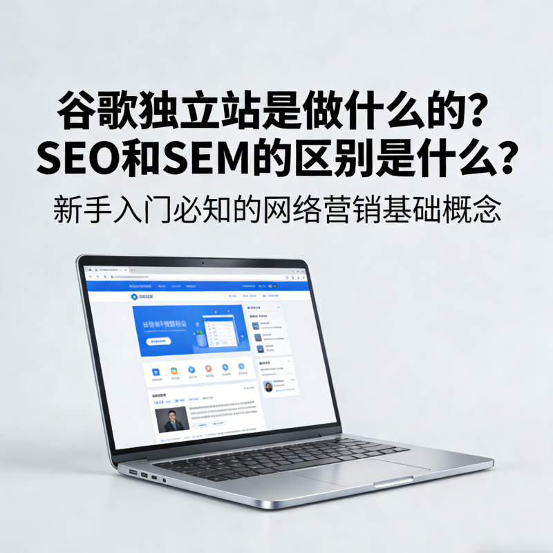 谷歌独立站的作用 搜索引擎优化 搜索引擎营销 谷歌SEO和SEM的区别 谷歌独立站的概念