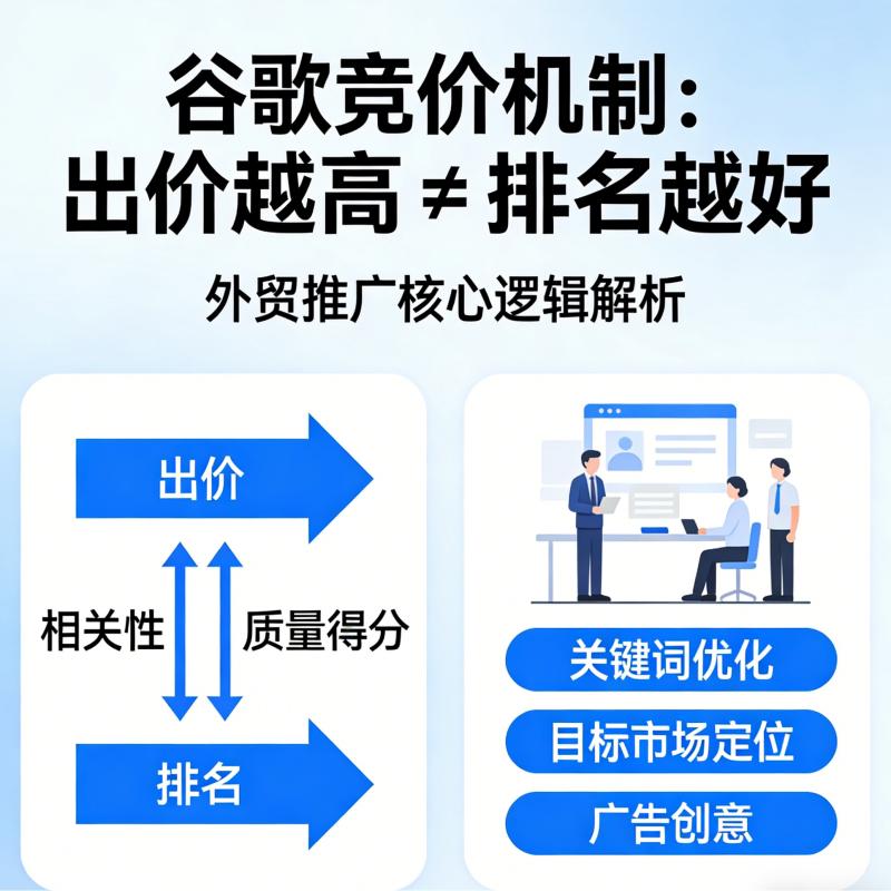 谷歌竞价 谷歌竞价机制 谷歌推广引流 谷歌广告 谷歌竞价排名