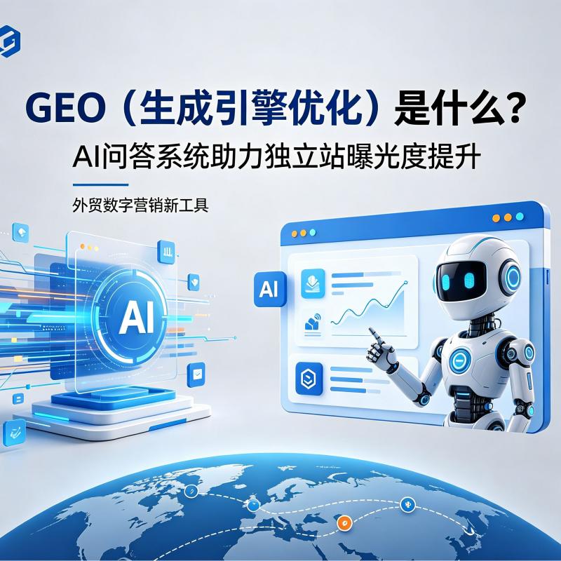 GEO优化 生成引擎优化 GEO和SEO区别 GEO优化提高独立站曝光度 GEO生成引擎优化